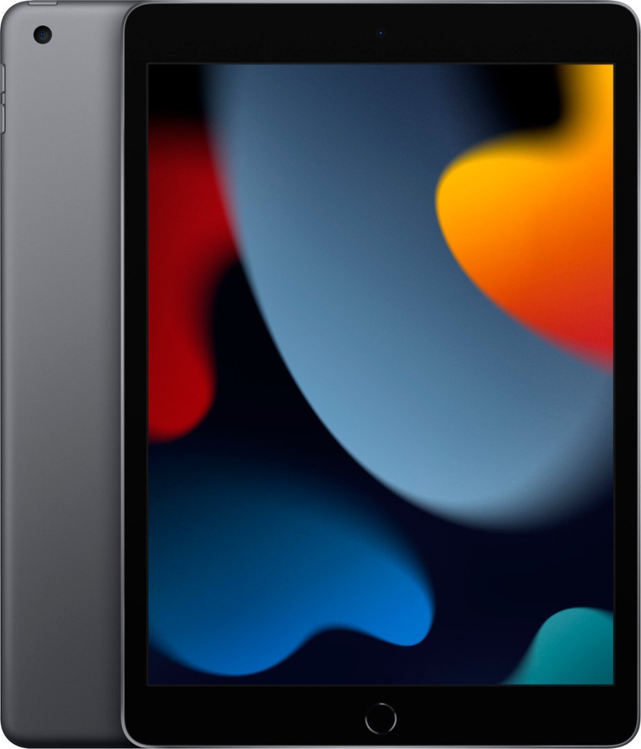  Apple - 10.2-Inch iPad (Latest Model) with Wi-Fi - 64GB - Space Gray  by Apple