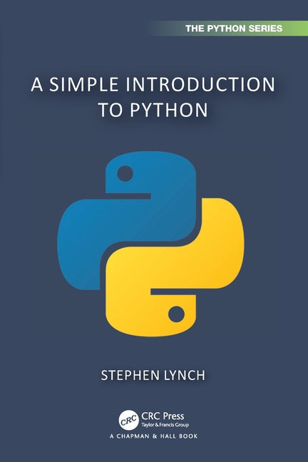 A Simple Introduction to Python - Paperback by Books by splitShops