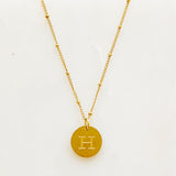 Ellison + Young: Singular Charm Initial Necklace by Ellisonyoung.com