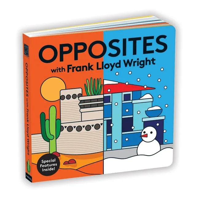 Opposites with Frank Lloyd Wright - Board Book by Books by splitShops