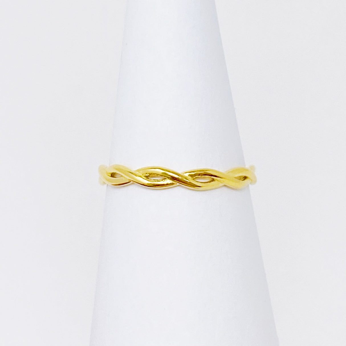 Dainty Twisted Rope Ring by Ellisonyoung.com