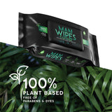 12 Pack of Flushable Man Wipes (1200 Mint Scented Wipes) by Pursonic