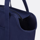 Canvas Dog Bag Carrier Tote Navy by Waggo