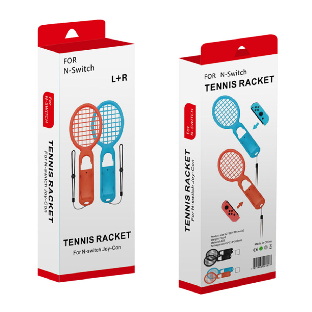 Real Rackets Switch Game Accessory Twin Set by VistaShops