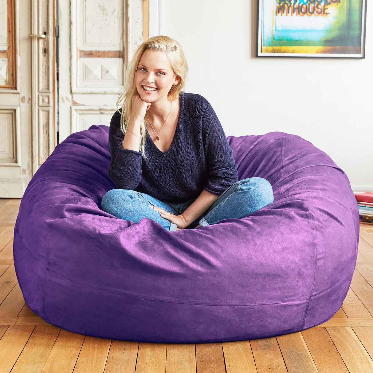 4-ft Bean Bag Chairs by Beanbag Factory