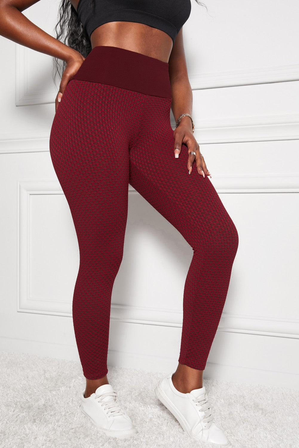 High Waist Butt Lifting Yoga Leggings by Blak Wardrob