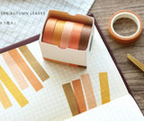 5 Writable Rolls Paper Washi Masking Tape Scrapbooking Masking Sticky Adhesive by Plugsus Home Furniture