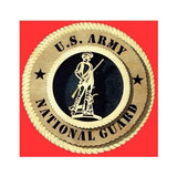 National Guard Wall Tribute, National Guard Wood Wall Tribute - 12". by The Military Gift Store