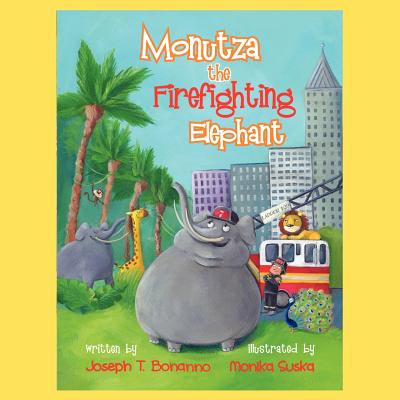 Monutza The Firefighting Elephant - Paperback by Books by splitShops