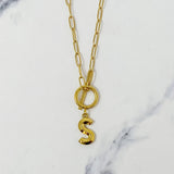 Modern Classic Initial Necklace by Ellisonyoung.com