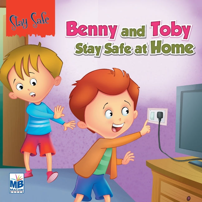 Saty Safe: Benny and toby stay safe at home - Paperback by Books by splitShops