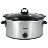 Better Chef 4-Quart Oval Slow Cooker in Brushed Stainless Steel by Jupiter Gear Home