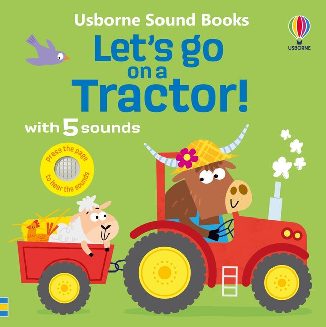 Let's Go on a Tractor - Board Book by Books by splitShops