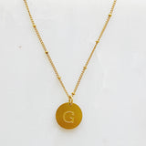 Ellison + Young: Singular Charm Initial Necklace by Ellisonyoung.com