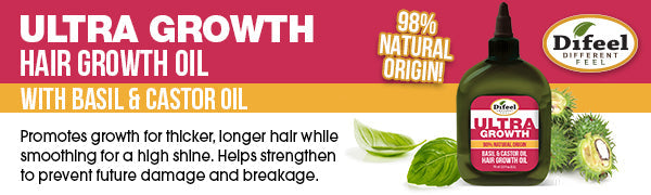 Difeel Ultra Growth Basil & Castor Oil Pro Growth Conditioner 33.8 oz. by difeel - find your natural beauty