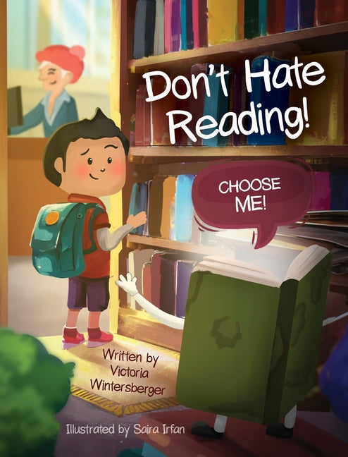 Don't Hate Reading! Choose Me! - Hardcover by Books by splitShops