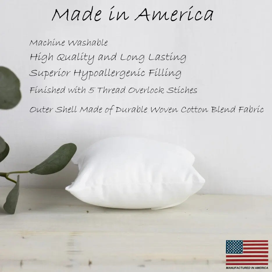 5x5 | Square Angel Hair Insert | Indoor Outdoor Down Alternative Hypoallergenic Pillow Insert | Quality Insert | Premium Insert by UniikPillows