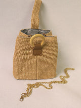 Casual Simple Weave Handbag by migunica