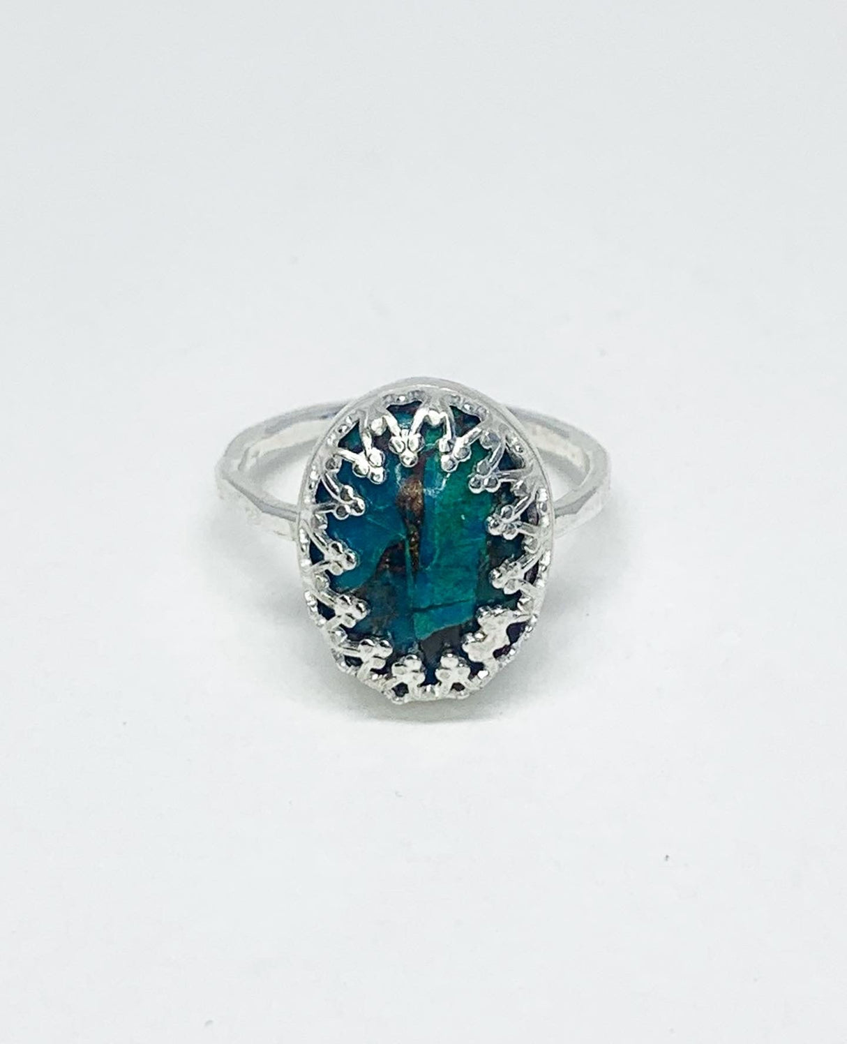 Chrysocolla Ring by Jennifer Cervelli Jewelry