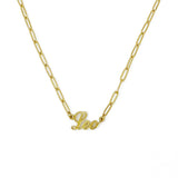 Annie Zodiac Chain Necklace by Ellisonyoung.com