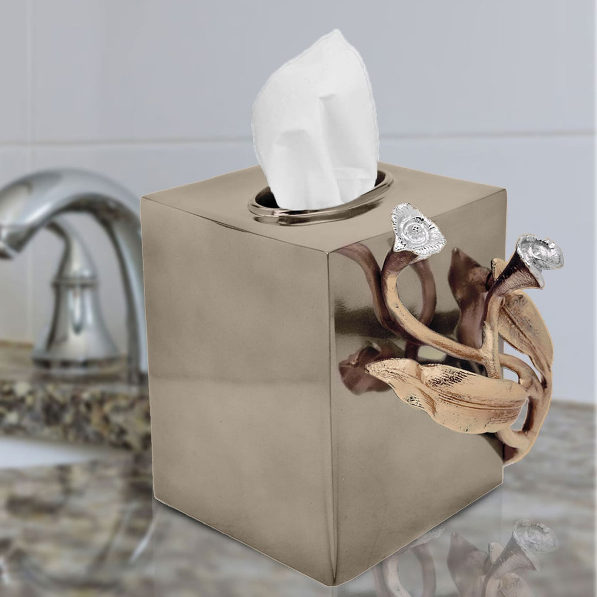 The Calla Lily Collection - Tissue Box Cover by Decozen