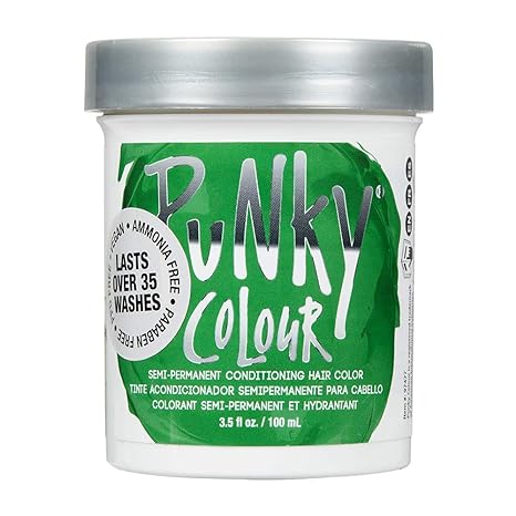 JEROME RUSSELL Punky Colour Semi-Permanent Conditioning Hair Color - Apple Green