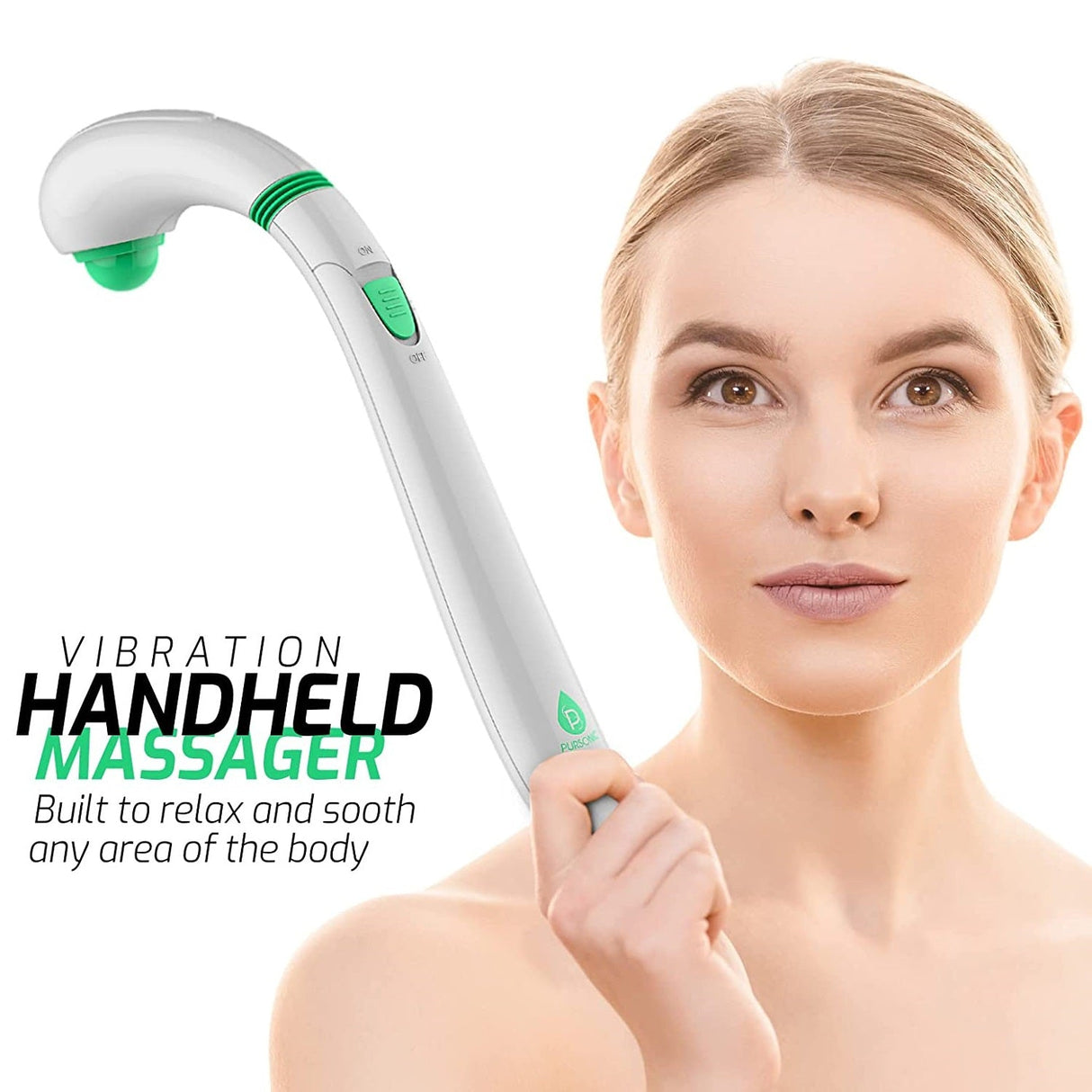 Portable Handheld Massager by Pursonic