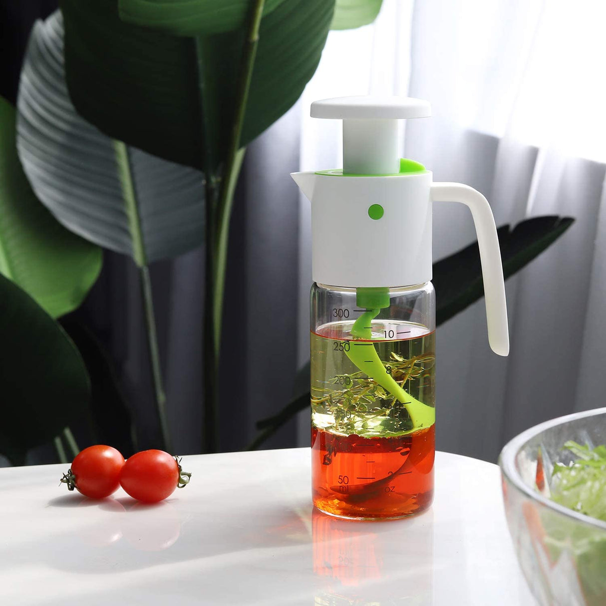 Salad Dressing Mixer Bottle by Js House