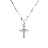 Petite Cross Pendant With Chain Necklace by MILOR COMMENTSOLD