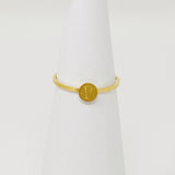 Tiny Initial Ring by Ellisonyoung.com