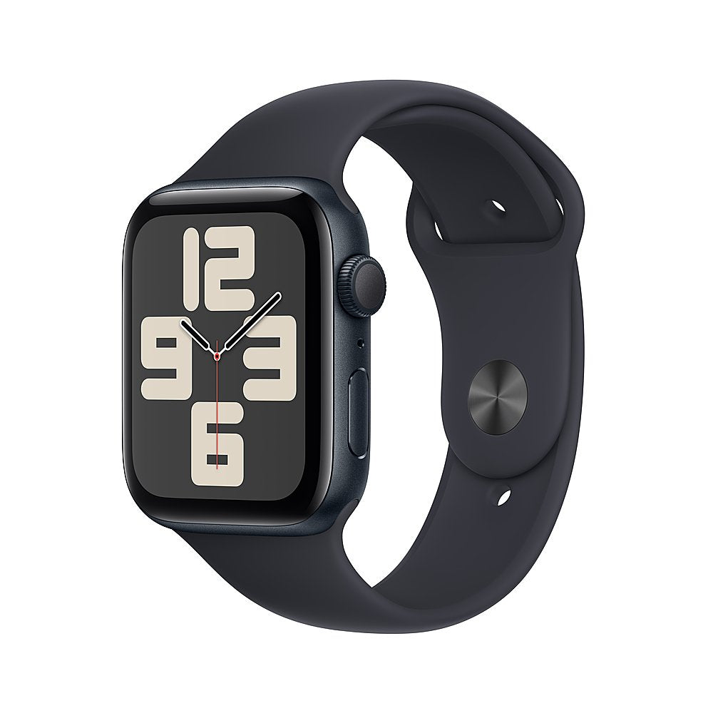  Apple Watch SE GPS 44mm Midnight Aluminum Case with Midnight Sport Band - M/L  by Apple