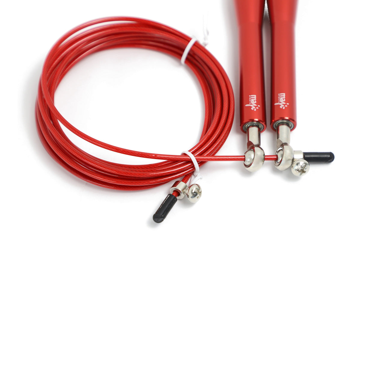 High Speed Jump Rope (with aluminium handles)  - Red by Jupiter Gear Home