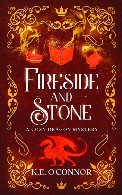 Fireside and Stone: a cozy dragon mystery - Paperback by Books by splitShops