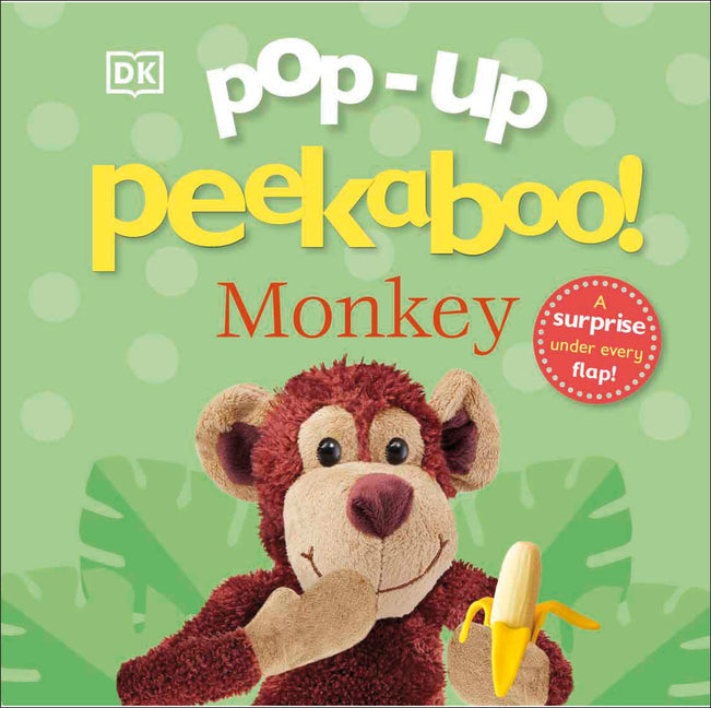 Pop-Up Peekaboo! Monkey: A Surprise Under Every Flap! - Board Book by Books by splitShops