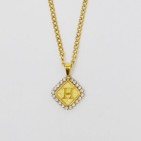 Aztec Delight Initial Necklace by Ellisonyoung.com