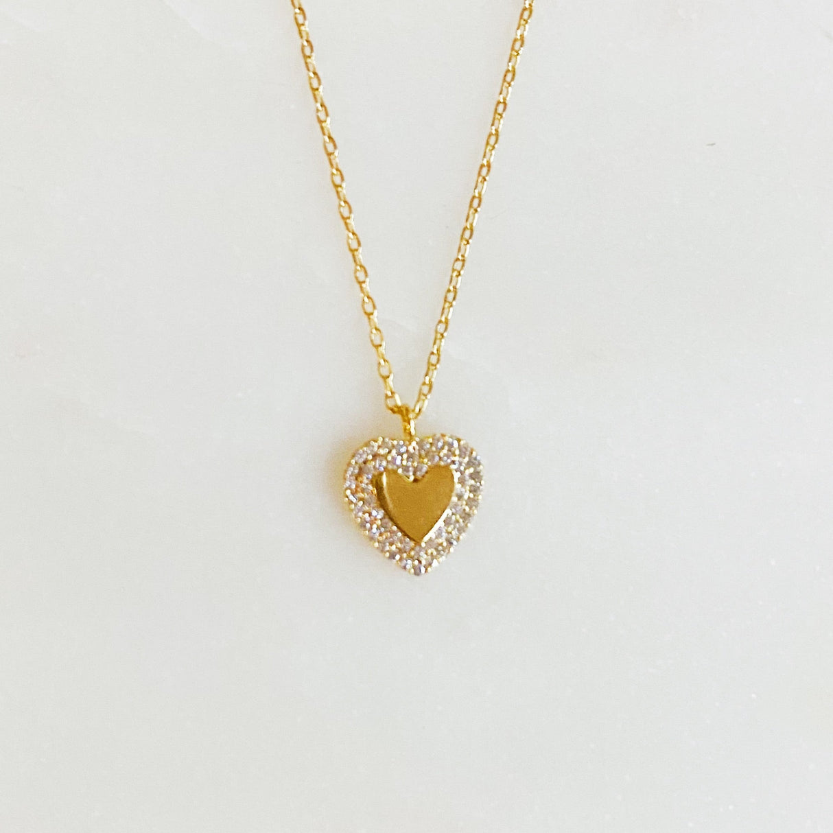 So Pretty Mini Heart Necklace by Ellisonyoung.com