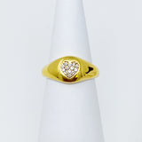 Shine Me Heart Ring by Ellisonyoung.com