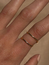 Cross Me Ring by Toasted Jewelry