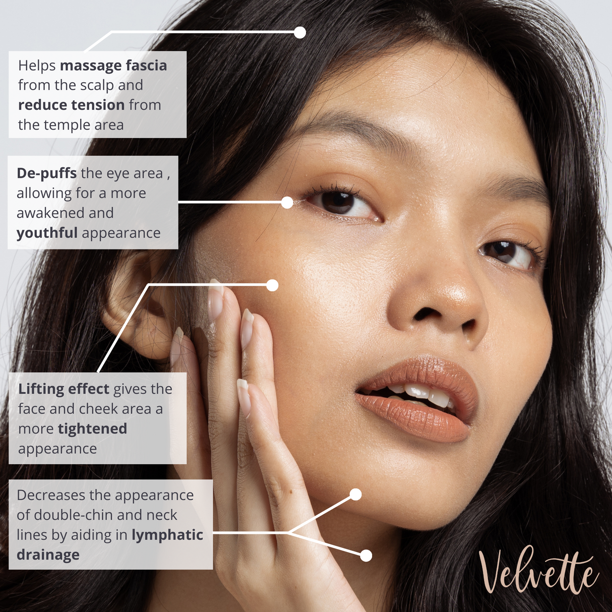 Calming Facial Gua Sha Kit by Velvette