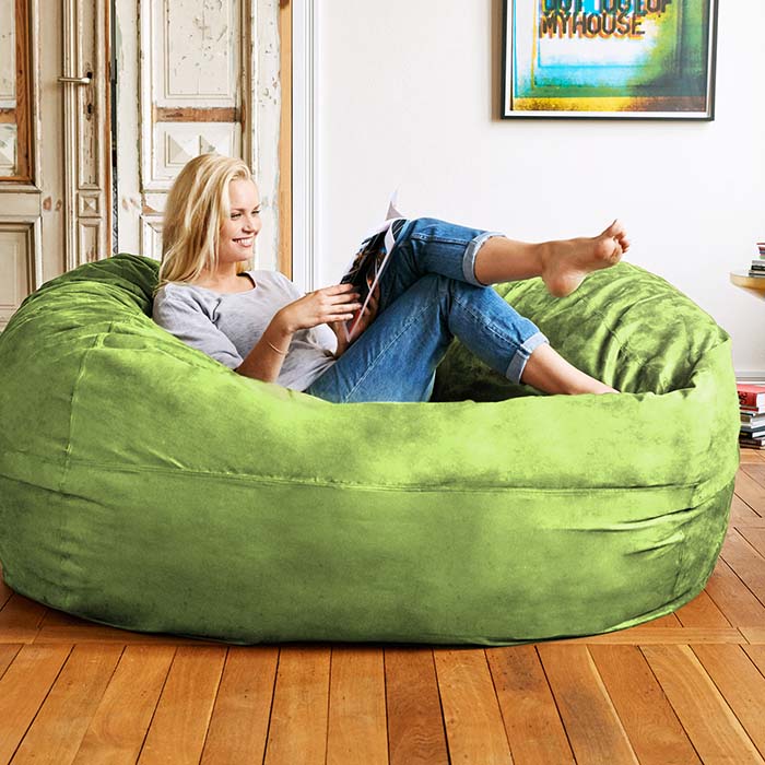 6-ft Bean Bag Chairs by Beanbag Factory