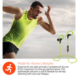 HyperGear Marathon Sport Wireless Bluetooth Earphones (MARPHONES-PRNT) by Jupiter Gear