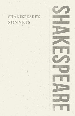 Shakespeare's Sonnets - Paperback by Books by splitShops