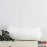 6x44 | Bolster Angel Hair Insert | Indoor Outdoor Down Alternative Hypoallergenic Pillow Insert | Quality Insert | Premium Insert by UniikPillows