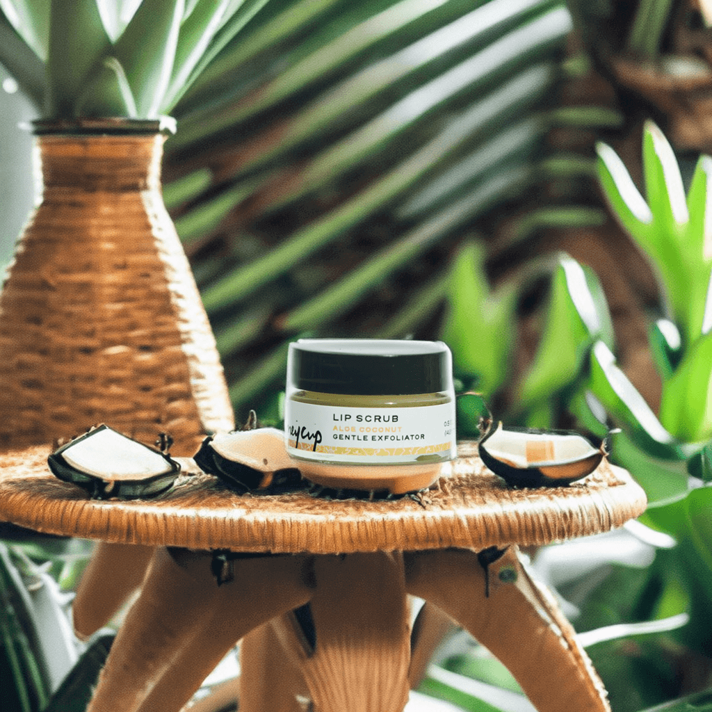 Lip Scrub Aloe Coconut by H. Honeycup