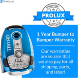 Prolux Tritan Canister Vacuum with Sealed HEPA Filtration and 12 Amp Motor by Prolux Cleaners