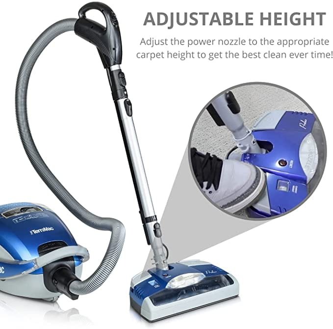 Blue 5 Speed Prolux TerraVac Vacuum Cleaner with Sealed HEPA Filter by Prolux Cleaners