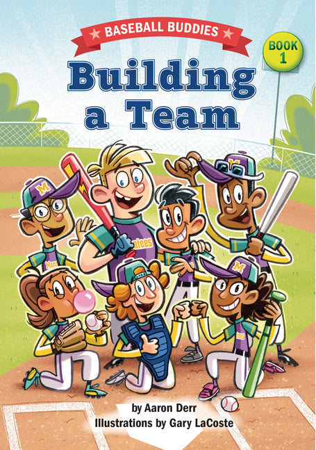 Building a Team: A Baseball Buddies Story - Hardcover by Books by splitShops