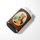 Airedale Terrier Can or Bottle Hugger 7239CC by Caroline's Treasures