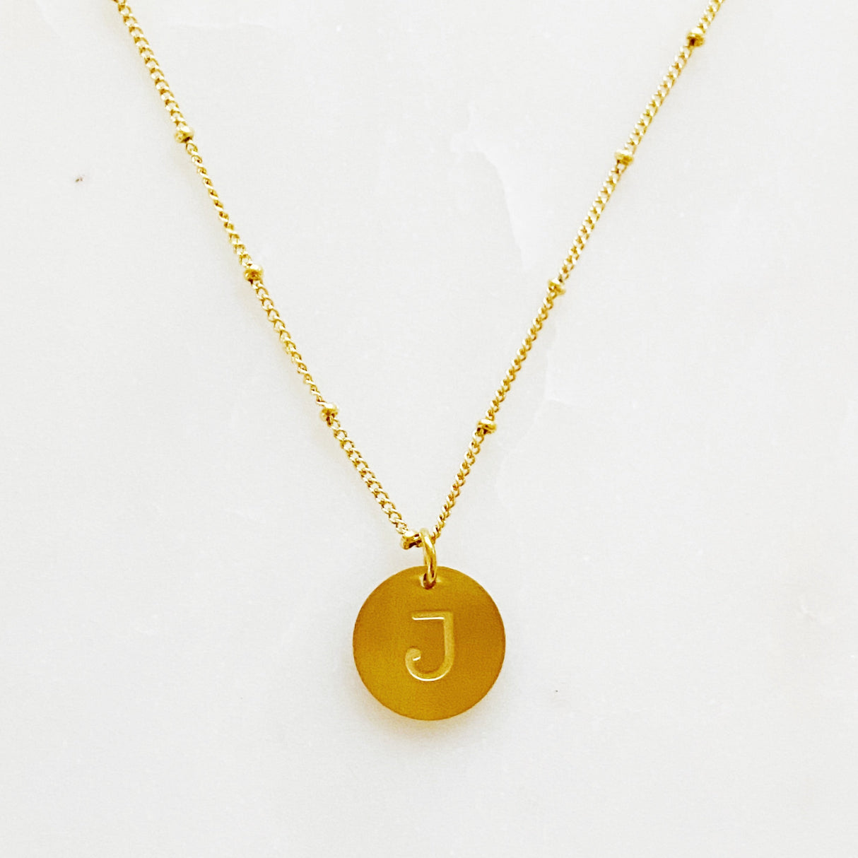 Ellison + Young: Singular Charm Initial Necklace by Ellisonyoung.com