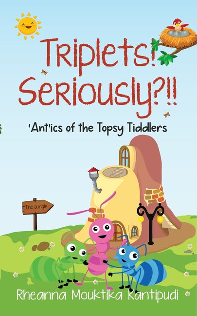 Triplets! Seriously?!!- 'Ant'ics of the Topsy Tiddlers - Paperback by Books by splitShops